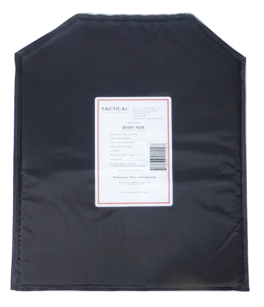 Tactical Scorpion Gear – Level IIIA 3A Soft Body Armor Inserts for Wildcat Vest Plate Carrier Scorpion