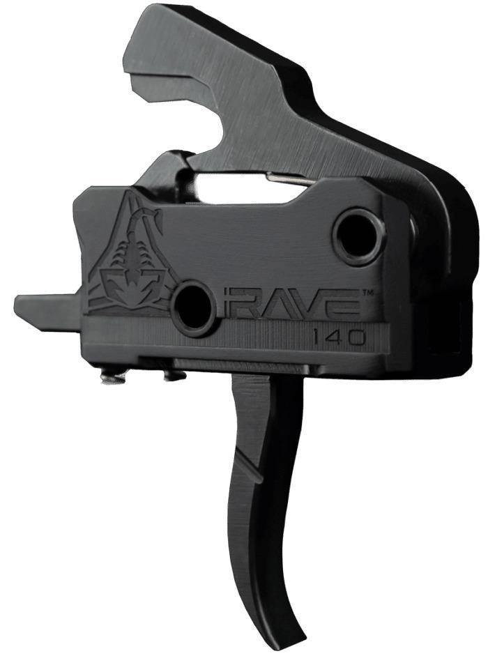 RISE Armament Single Stage Rave 140 3.5 lb - Curved Trigger