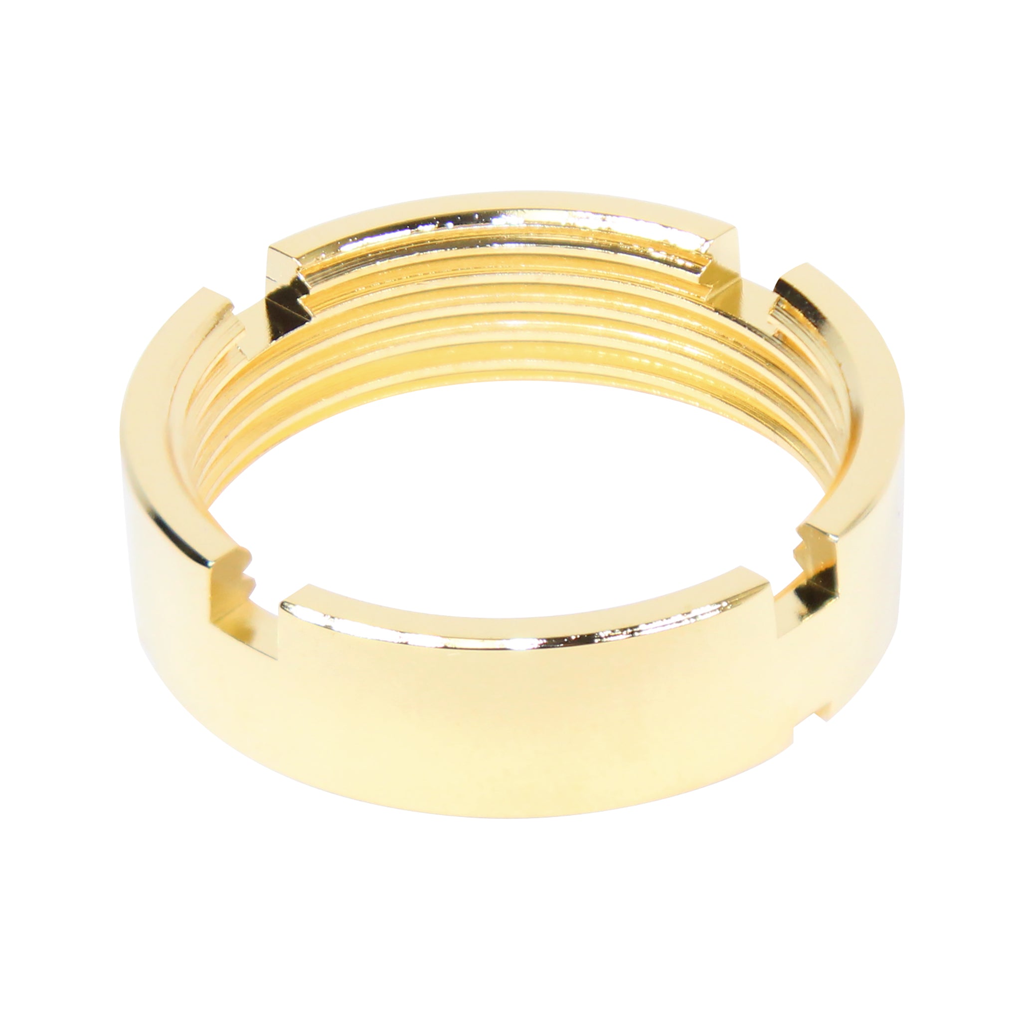 AR-15 Castle Nut For Car/M4 Buffer Tube (24K Gold Plated)
