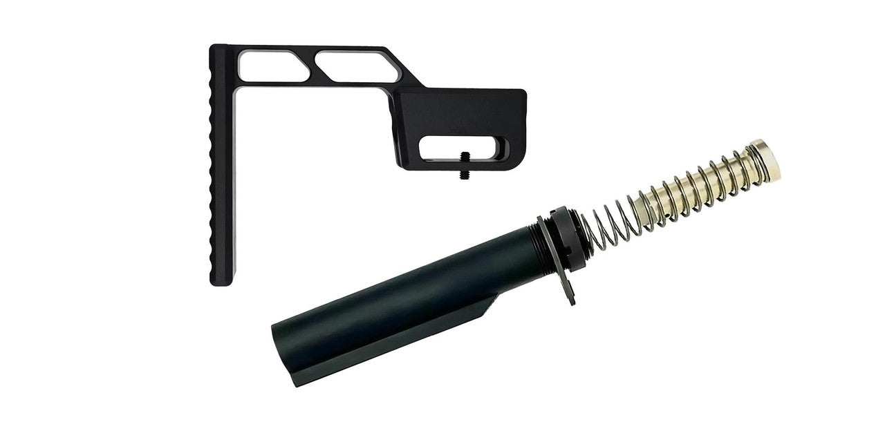 Lightweight Billet Aluminum Stock w/ 7075 Mil-Spec Buffer Tube Kit