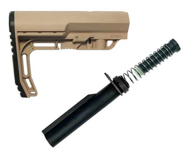 Mission First Minimalist Stock + TS 6 Position Buffer Tube Kit - SDE