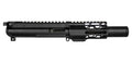 BG Complete 4.5" 9mm Upper Receiver - Black | FLASH CAN | 4.25" M-LOK | With BCG & CH