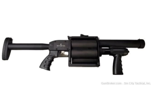 6 SHOT ROTARY FLARE LAUNCHER *FACTORY SECOND*
