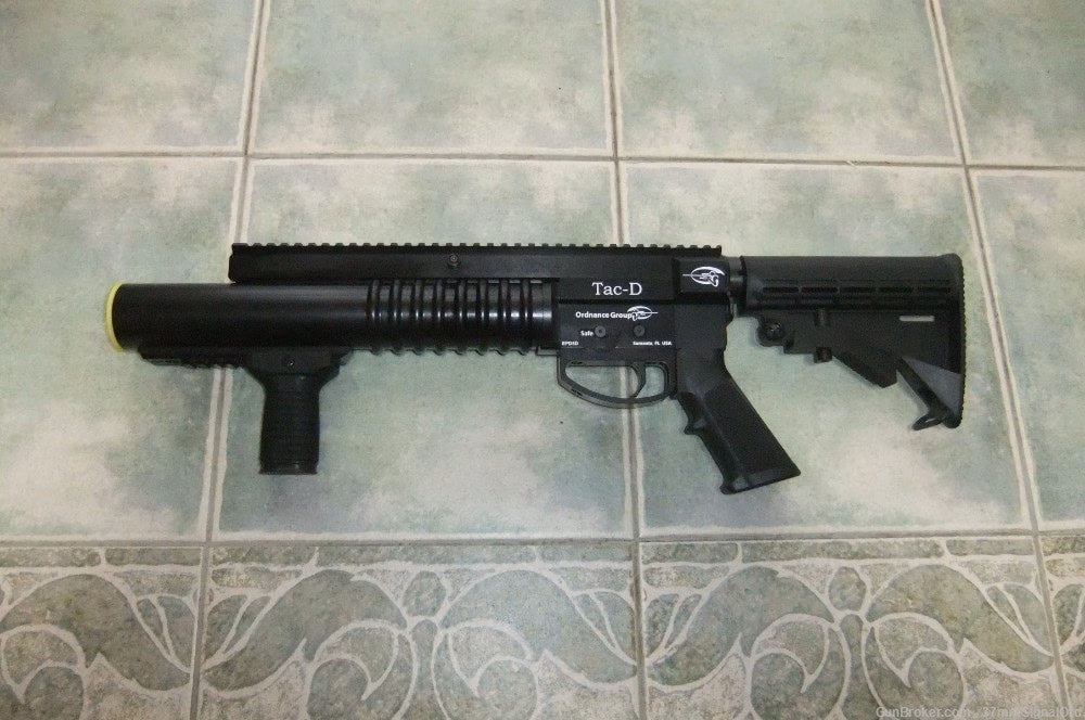 Tac-D M203 Standalone Stock 37mm Flare Launcher NIB +1 Free Round of Ammo