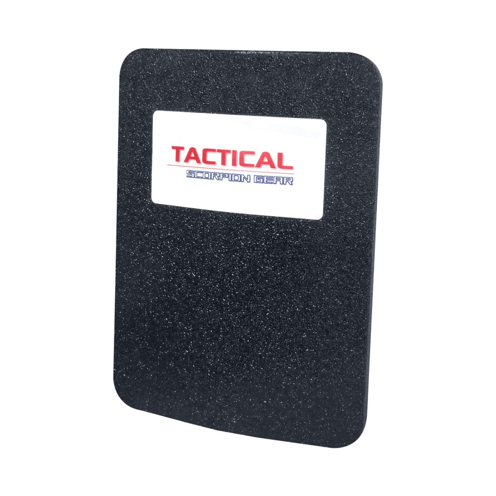 Tactical Scorpion Gear – Lightweight Level III+ Steel Body Armor 6″ x 8″ Plate