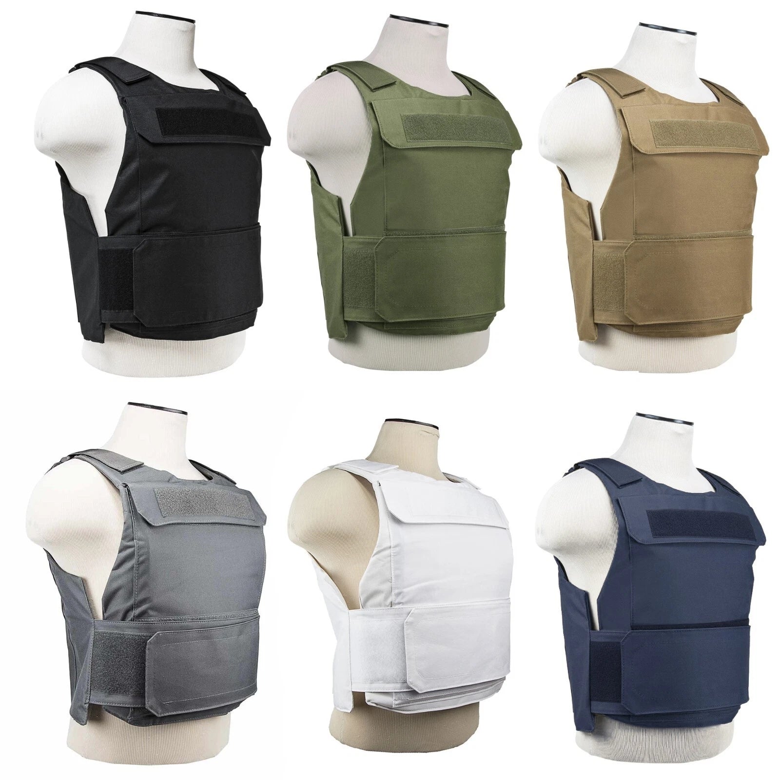 NcSTAR Discreet Plate Carrier Law Enforcement Tactical Body Armor Vest 2XL