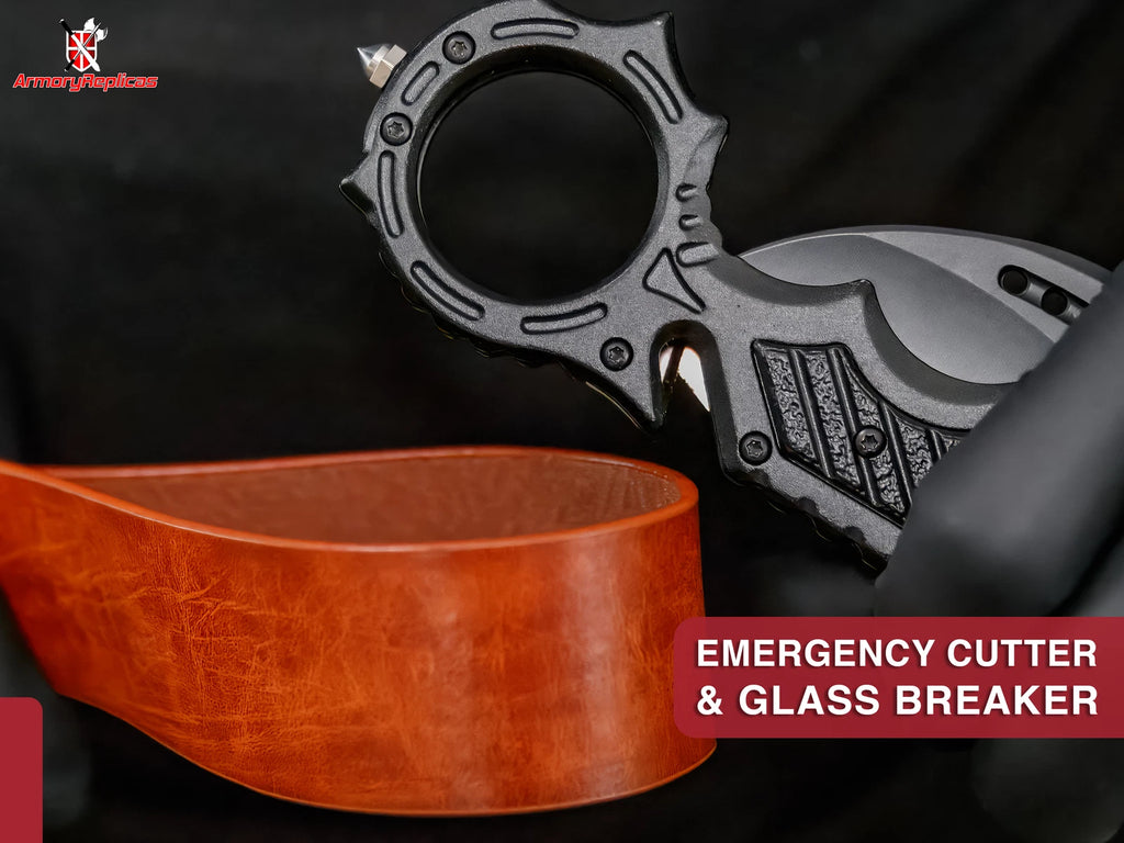 Mortuary Affair Tactical Karambit Knife | Force Traction Emergency EDC Defense