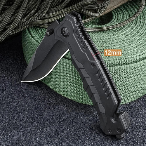 7.4" SPRING OPEN ASSISTED TACTICAL FOLDING POCKET KNIFE EDC Blade Tactical Tool